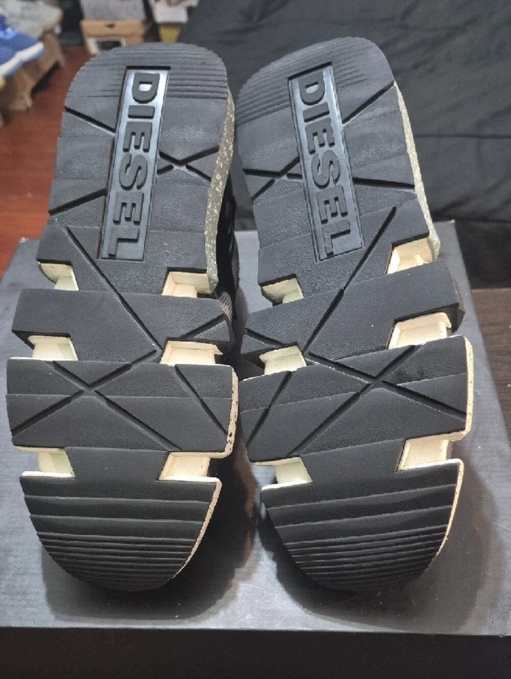 Diesel Men's S-Padola Mid Trek Sneakers Mens 11 EUC